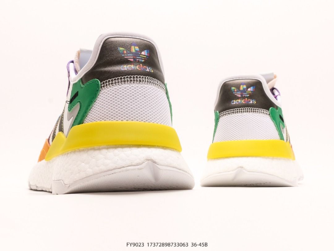 Adidas Nite Jogger Pride 2020 FY9023 shoes us 5 us 11 Babies Kids Babies Kids Fashion on Carousell