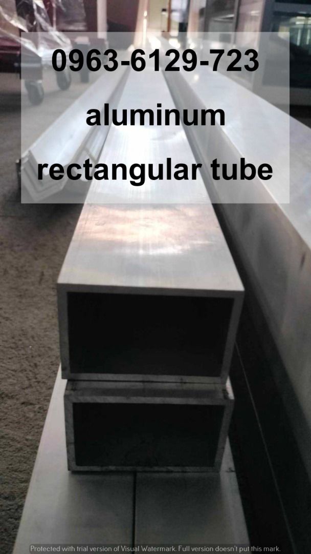 aluminum rectangular tube, Commercial & Industrial, Construction Tools ...
