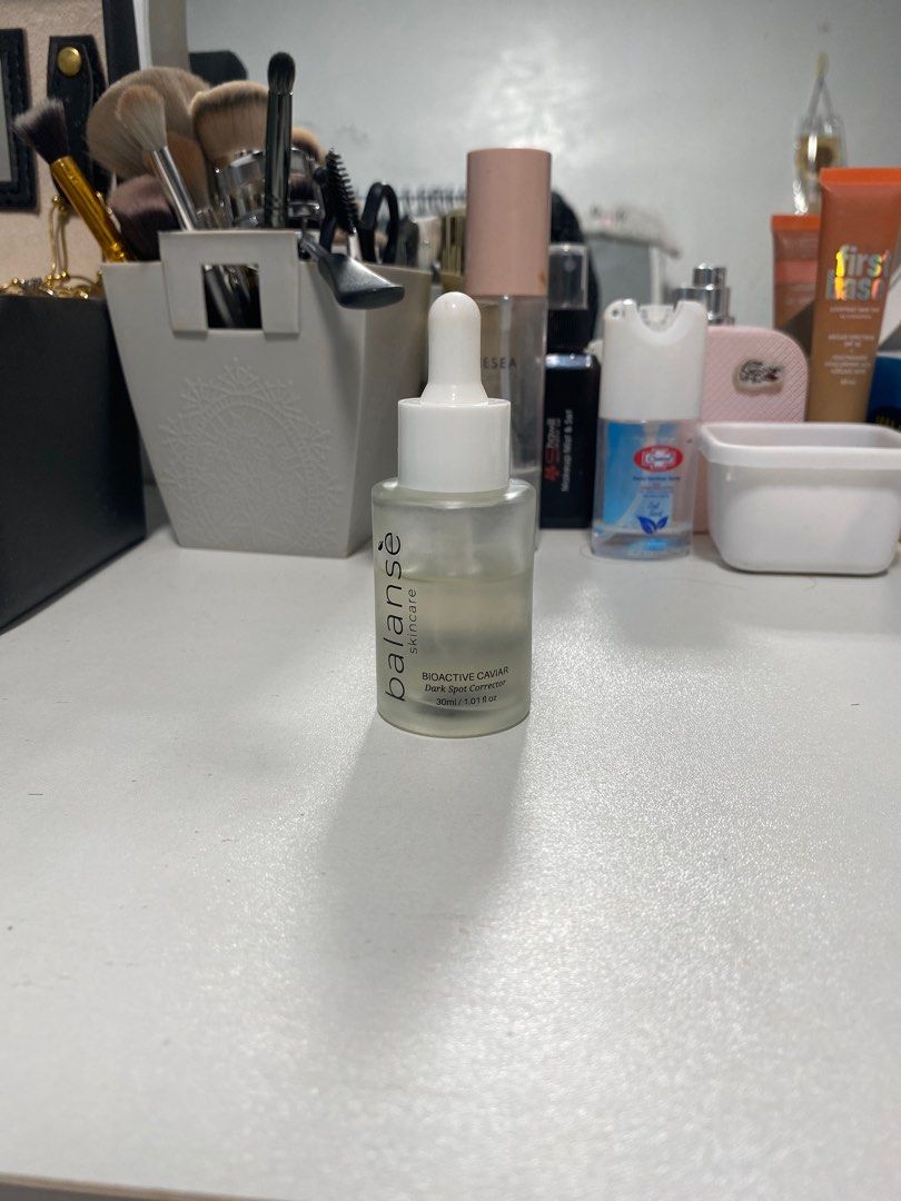 Balanse Bioactive Caviar Dark Spot Corrector (Category: Face Care) located in Cavite. Submitted by andwe_yaa (Listing ID 1311294495, Image 2). Description: About 60-70% full OG price is 689 As is, box was already thrown out..