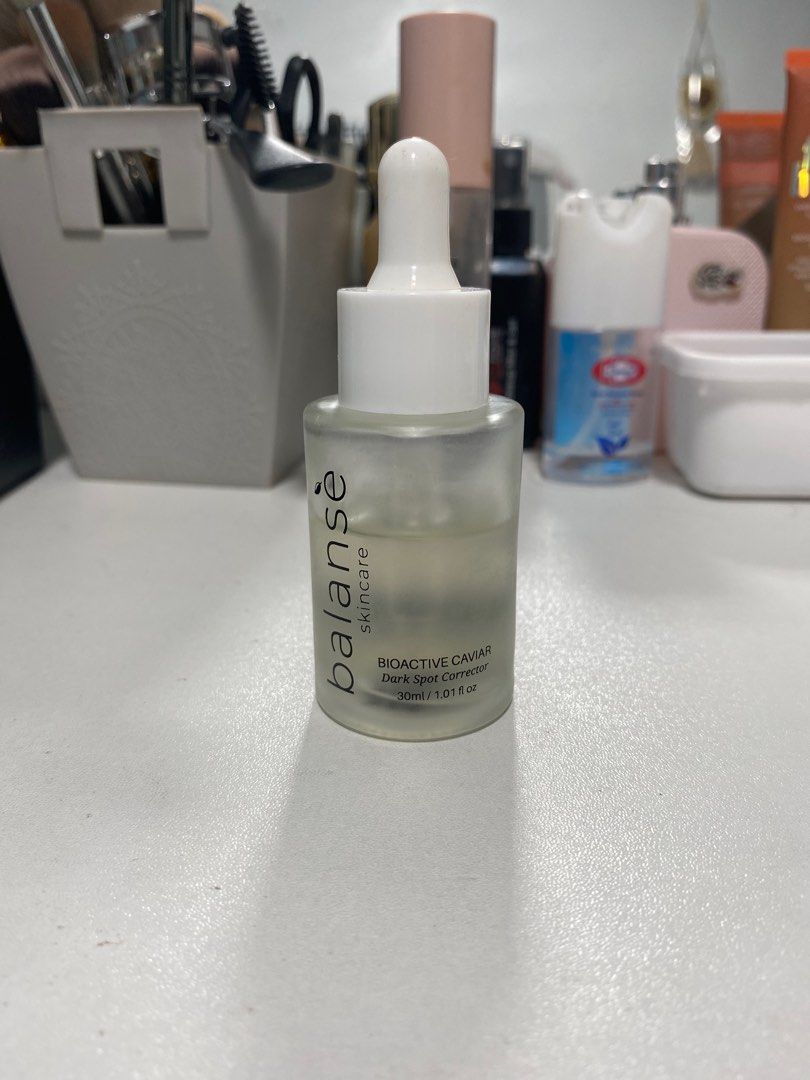 Balanse Bioactive Caviar Dark Spot Corrector (Category: Face Care) located in Cavite. Submitted by andwe_yaa (Listing ID 1311294495, Image 1). Description: About 60-70% full OG price is 689 As is, box was already thrown out..