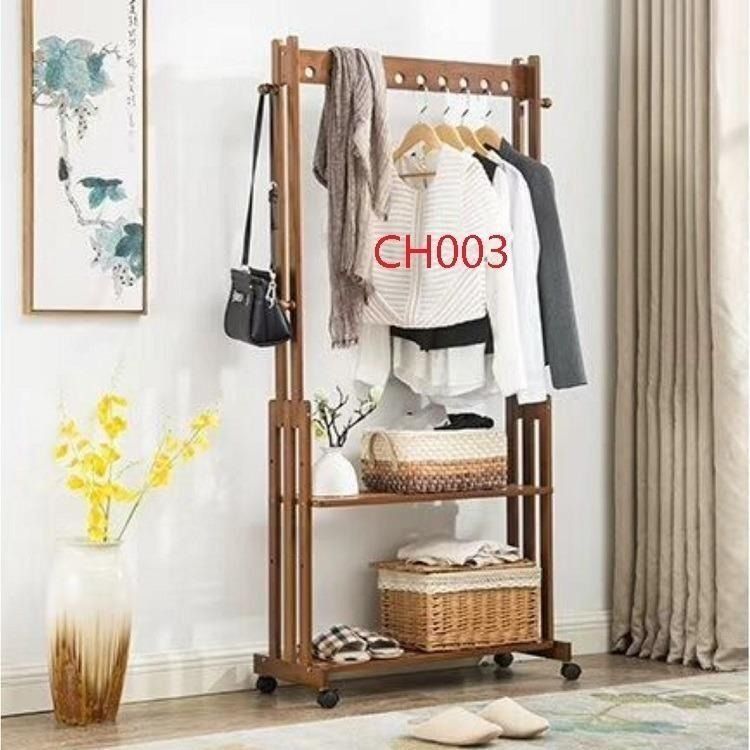 Bamboo Solid wood Clothes Display Hanger Retro Loft Copper Stand Book Shelf CH CHS BS Furniture Home Living Furniture Other Home Furniture on Carousell