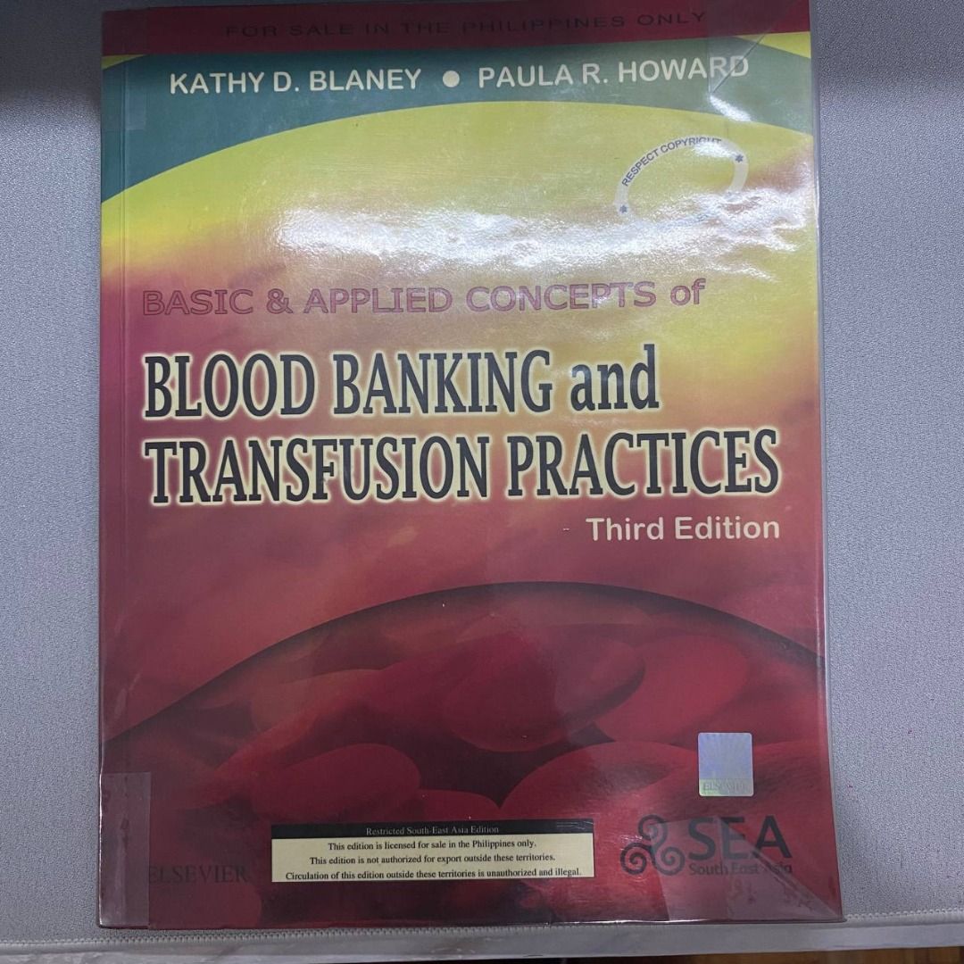 Blood Banking And Transfusion Practices