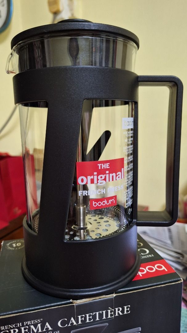 BODUM CREMA French press Coffee Maker TV Home Appliances Kitchen Appliances Coffee Machines Makers on Carousell