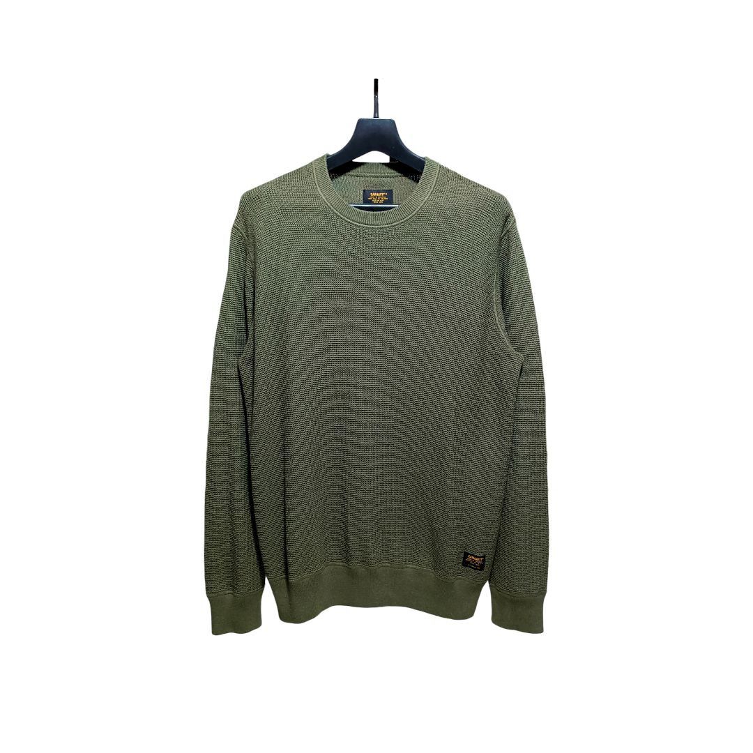 CARHARTT WIP KNITTED SWEATER Men s Fashion Coats Jackets and Outerwear on Carousell
