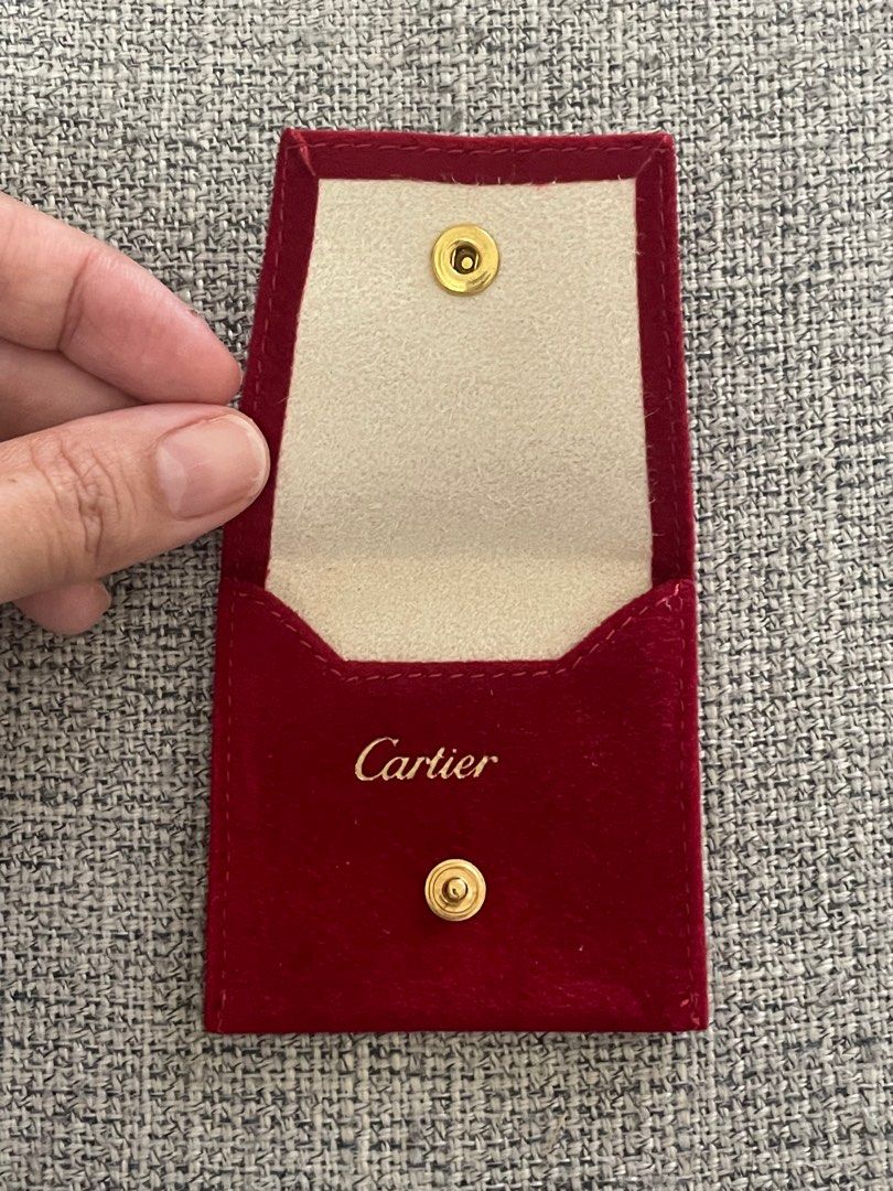 Cartier ring pouch hot sale
