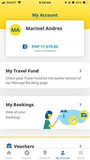 Cebu Pacific Travel Fund - worth 11 (can do individual booking, open for negotiation just pm me)