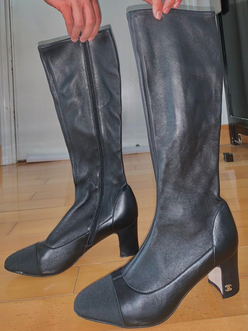 Women's cap toe boots sale