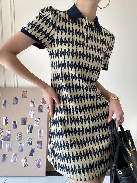 Korean polo dress outlet