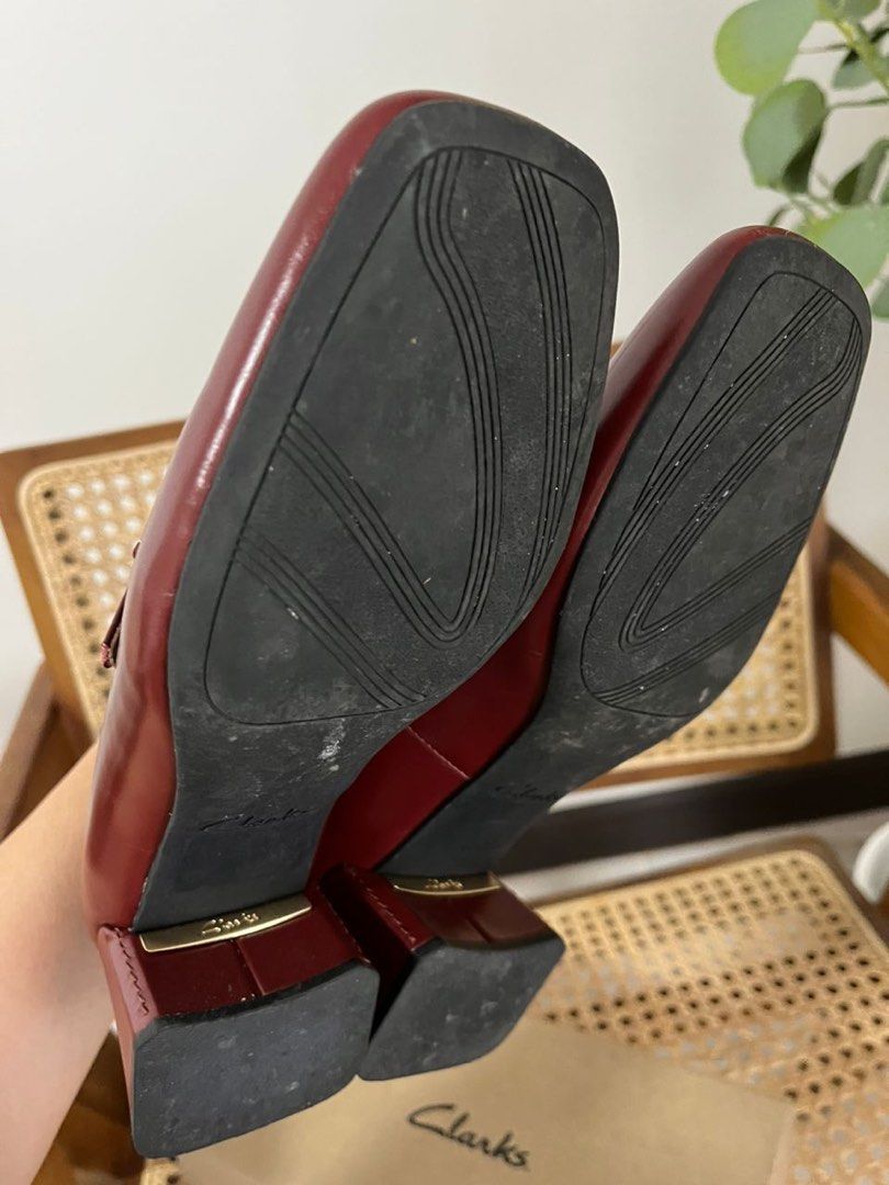 clarks mary jane heels