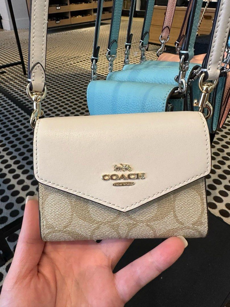 Coach Mini Envelope Wallet with Strap
