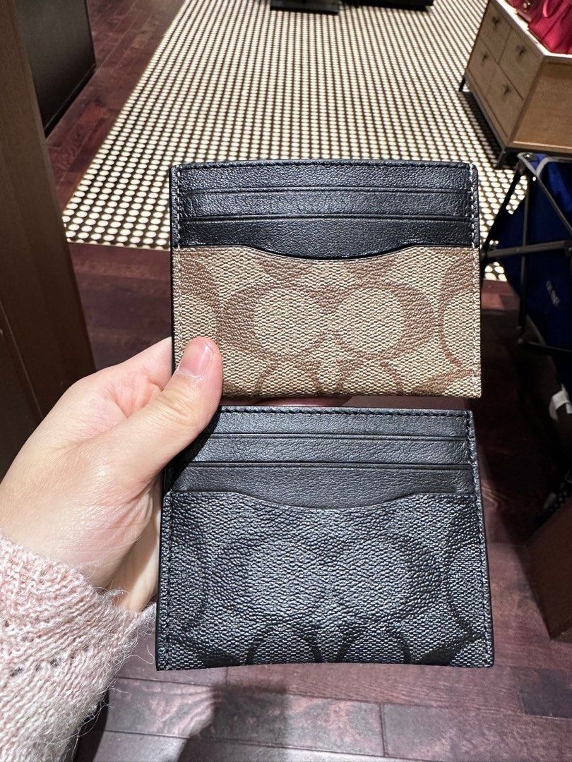 Coach Slim Id Card Case Luxury Bags Wallets on Carousell