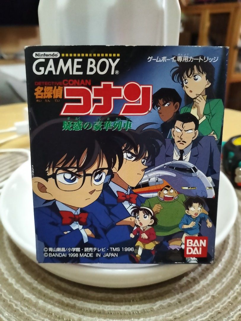 Detective conan gameboy game (Category: Nintendo) located in Bulacan. Submitted by jap.aniks27 (Listing ID 1311189159, Image 1). Description: Detective Conan The Suspicious Gorgeous Train GAME BOY Japan Version game only.