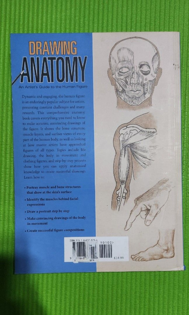 Drawing Anatomy book (Category: Textbooks) located in Ilagan. Submitted by micassandra (Listing ID 1311250789, Image 2). Description: Nevrr been used.