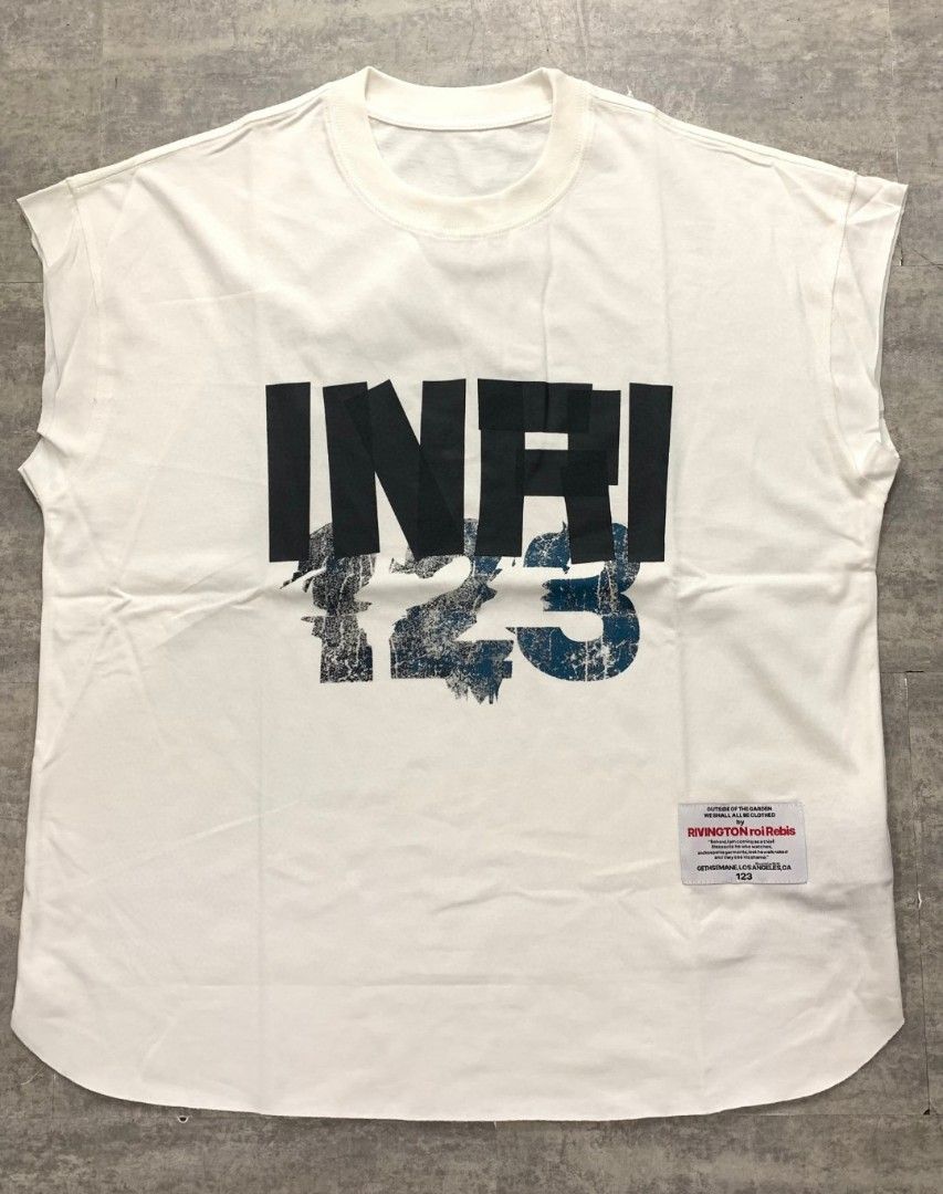 FEAR OF GOD RRR123 INRI Cut Off Tee 2 INRI Cut Off Tee Tops FEAR OF GOD RRR123 INRI Cut Off Tee 2 INRI Cut Off Tee Tops