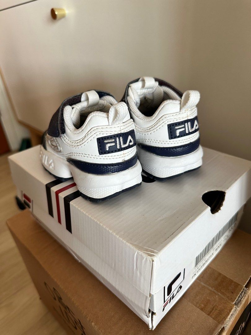 FILA Disruptor 2 TD Toddler US6 1.5 2yrs old with box