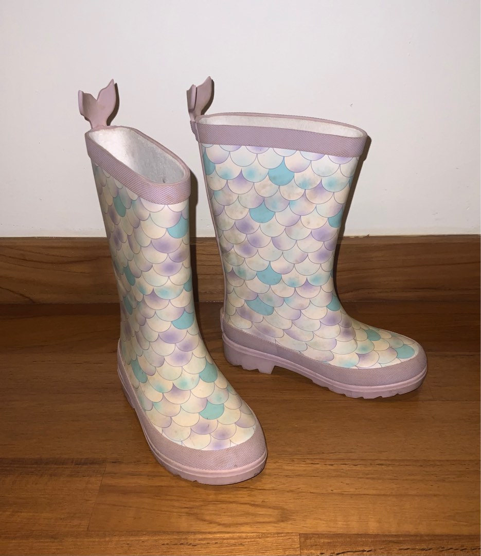 Mermaid rain boots for adults store