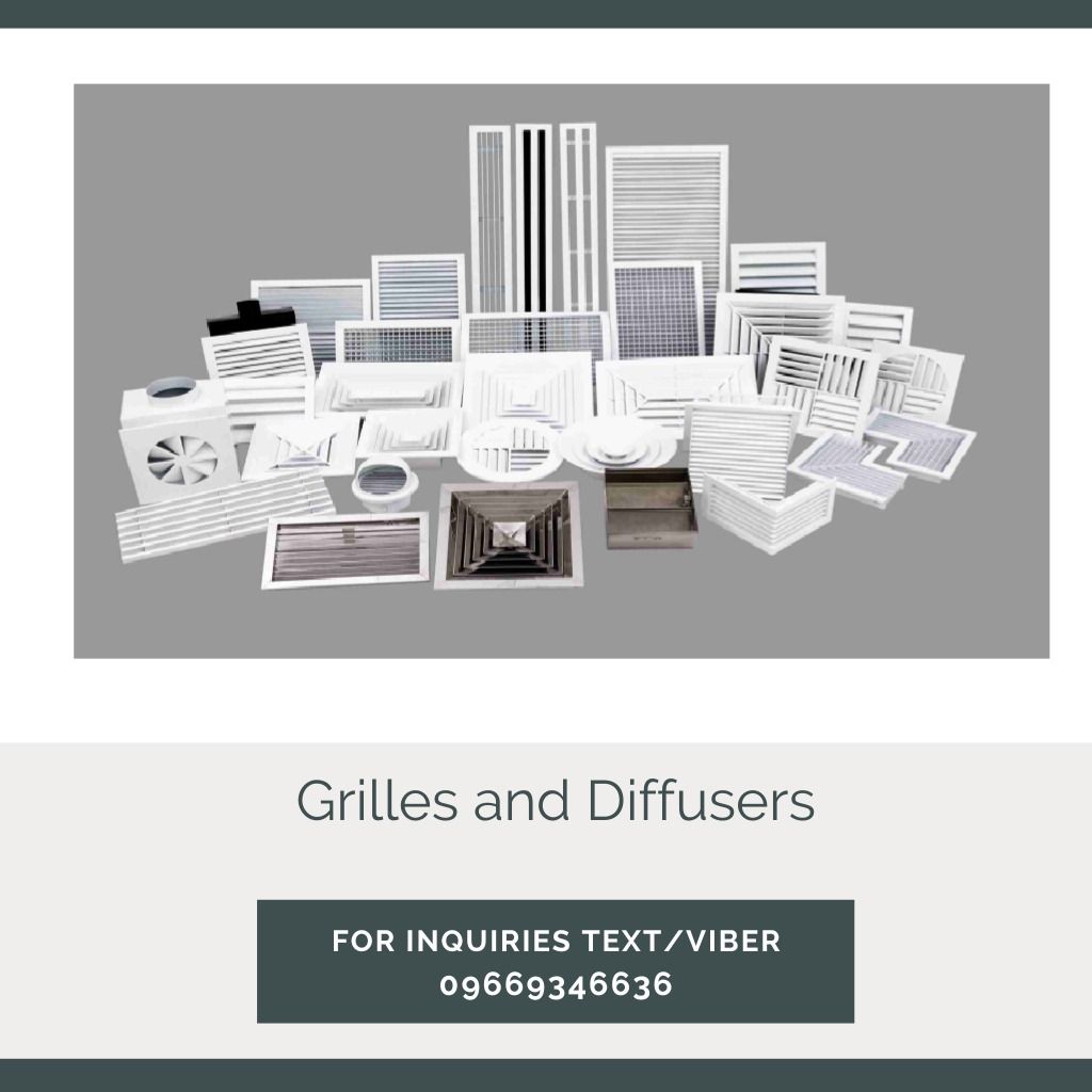 Grilles and Diffusers, Commercial & Industrial, Construction & Building ...