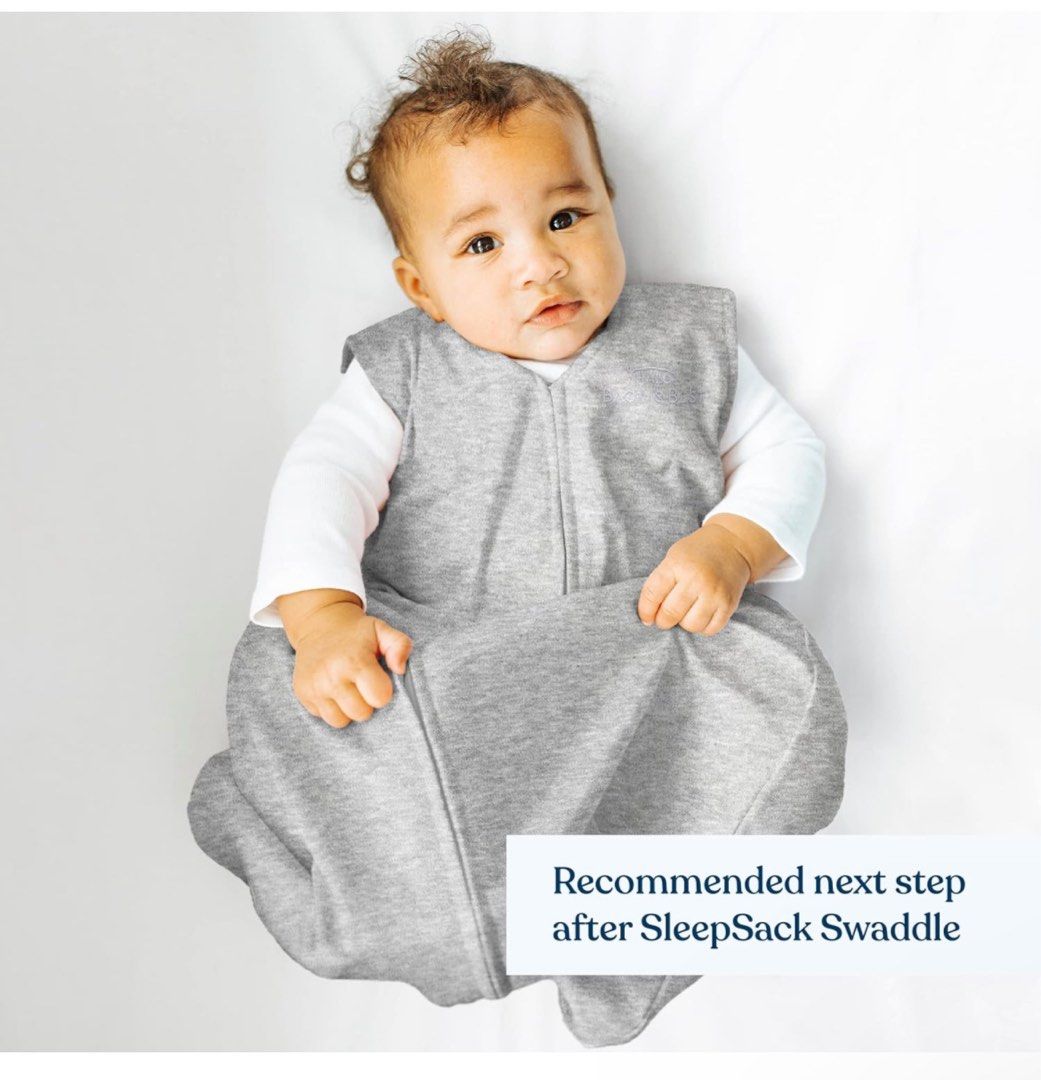 Halo Halo SleepSack 100 Cotton Wearable Blanket Heather Gray X Large Babies Kids Babies Kids Fashion on Carousell