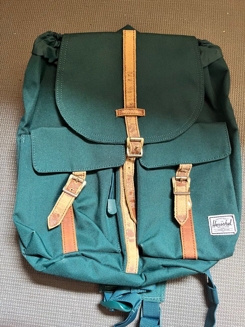 Herschel Deep Teal Dawson XS Women s Fashion Bags Wallets Backpacks on Carousell