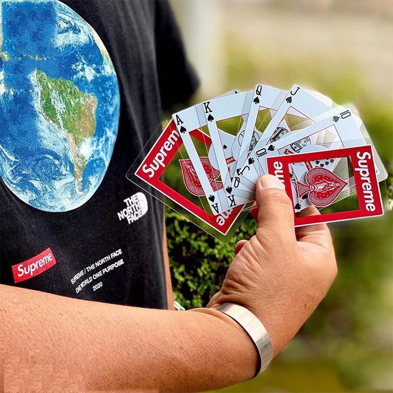 INSTOCK Supreme Bicycle Clear Playing Poker Card Deck Hobbies Toys Toys Games on Carousell