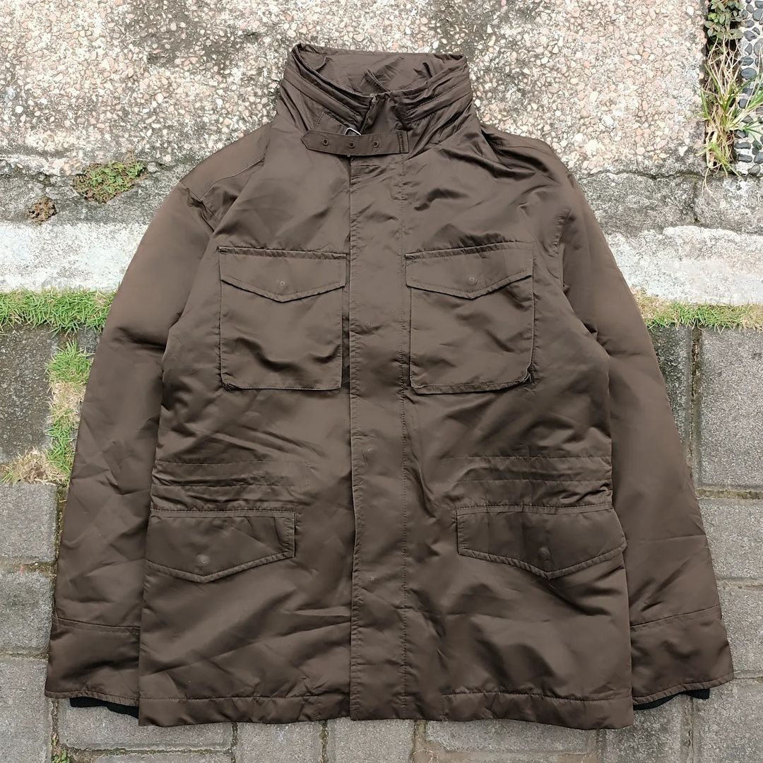 Jaket parka pria uniqlo clearance