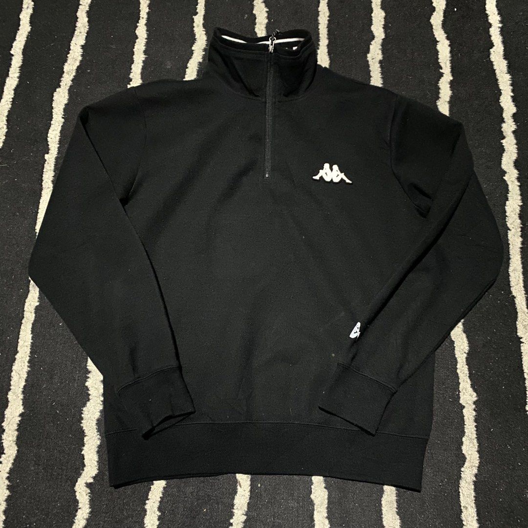 Kappa half zip jacket track Men s Fashion Tops Sets Hoodies on Carousell