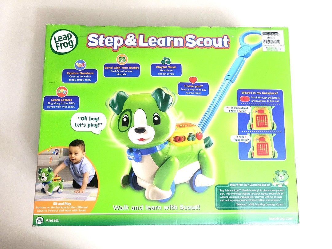 LEAP FROG Step Learn Scout Babies Kids Infant Playtime on Carousell