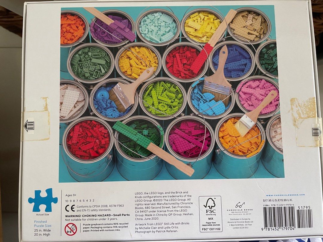 Lego paint party jigsaw best sale