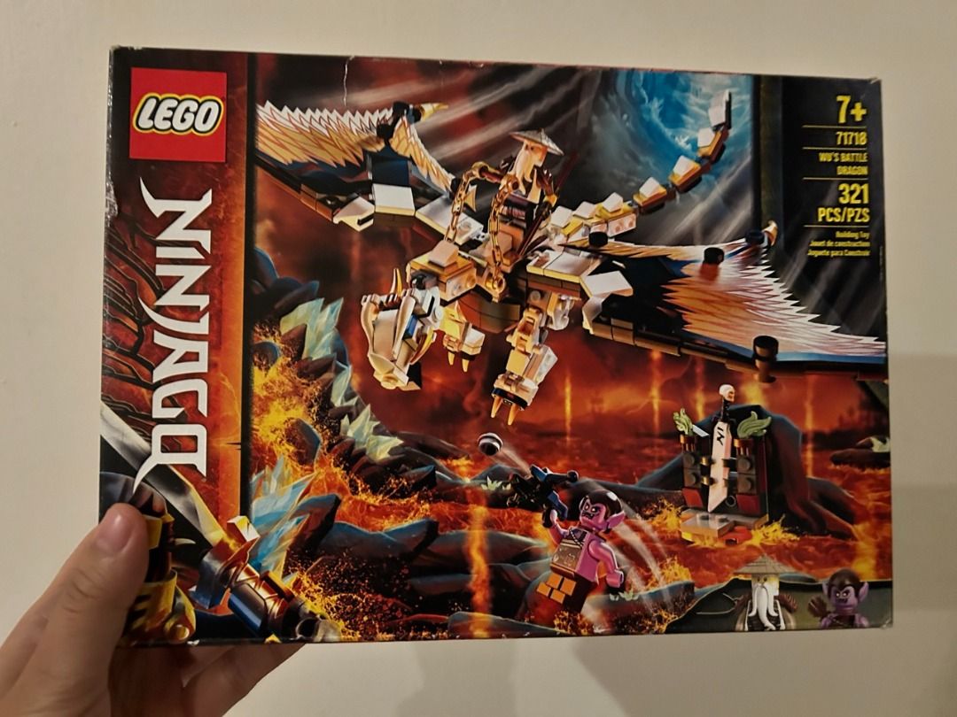 LEGO NINJAGO Wu s Battle Dragon 71718 Ninja Battle Set Building Kit Featuring Buildable Figures 321 Pieces Hobbies Toys Toys Games on Carousell