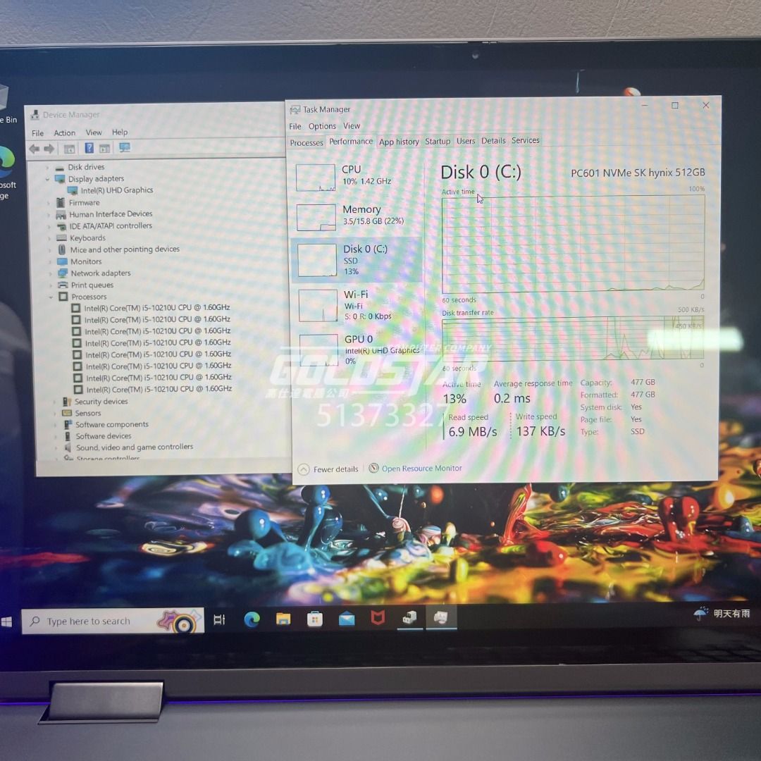 LENOVO YOGA C740-15IML-81TD (2-IN-1) INTEL CORE I5-10210U 8GB LPDDR4