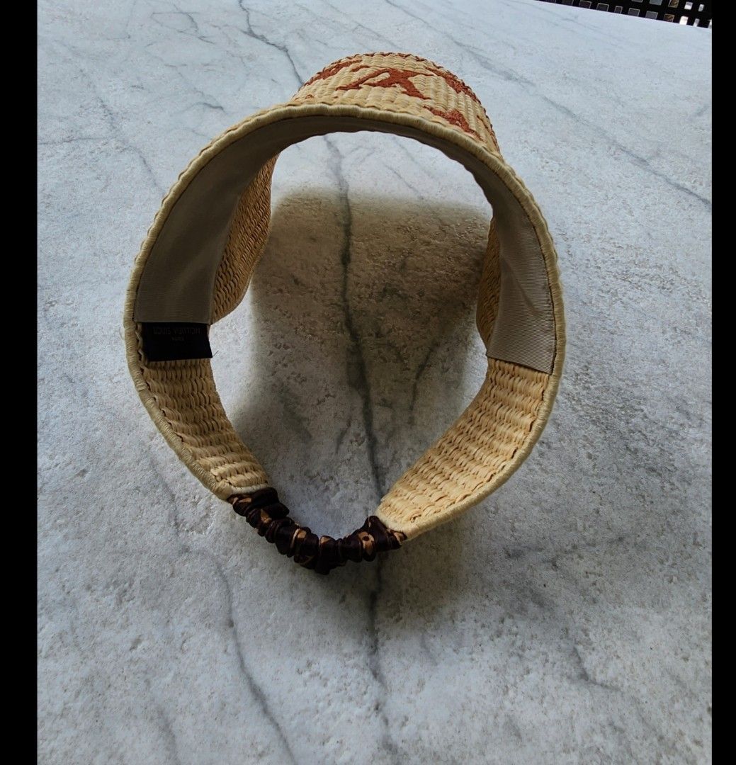 Louis vuitton sun visor hat deals