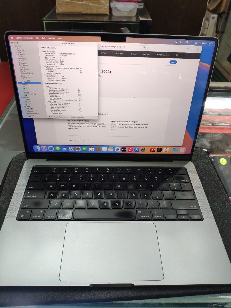 Macbook pro m2 pro max 14 inch ram 32 1tb ibox