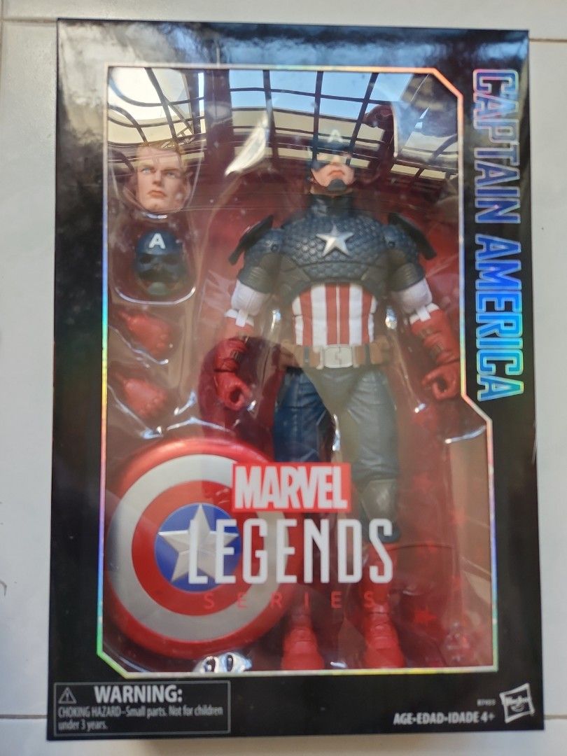 Marvel Legends Series 12-inch Captain America, Hobbies Toys