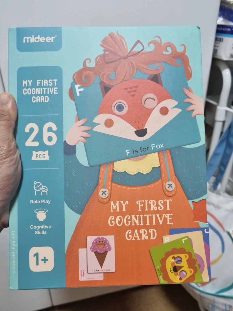 Mideer Cognitive Card (Category: Educational & Learning Toys) located in San Jose. Submitted by nova2023 (Listing ID 1311285210, Image 1). Description: .