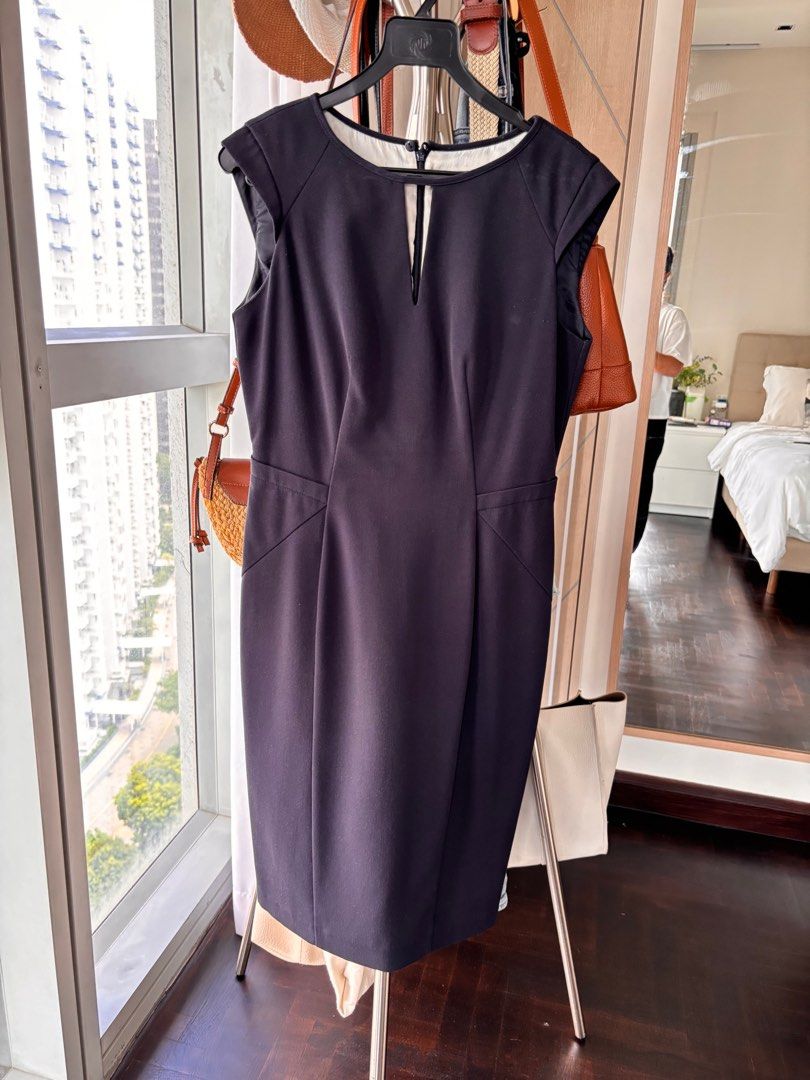 Navy Blue Dress Marks Spencer