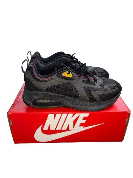 Men's air max 200 shoes - black/anthracite/bordeaux clearance