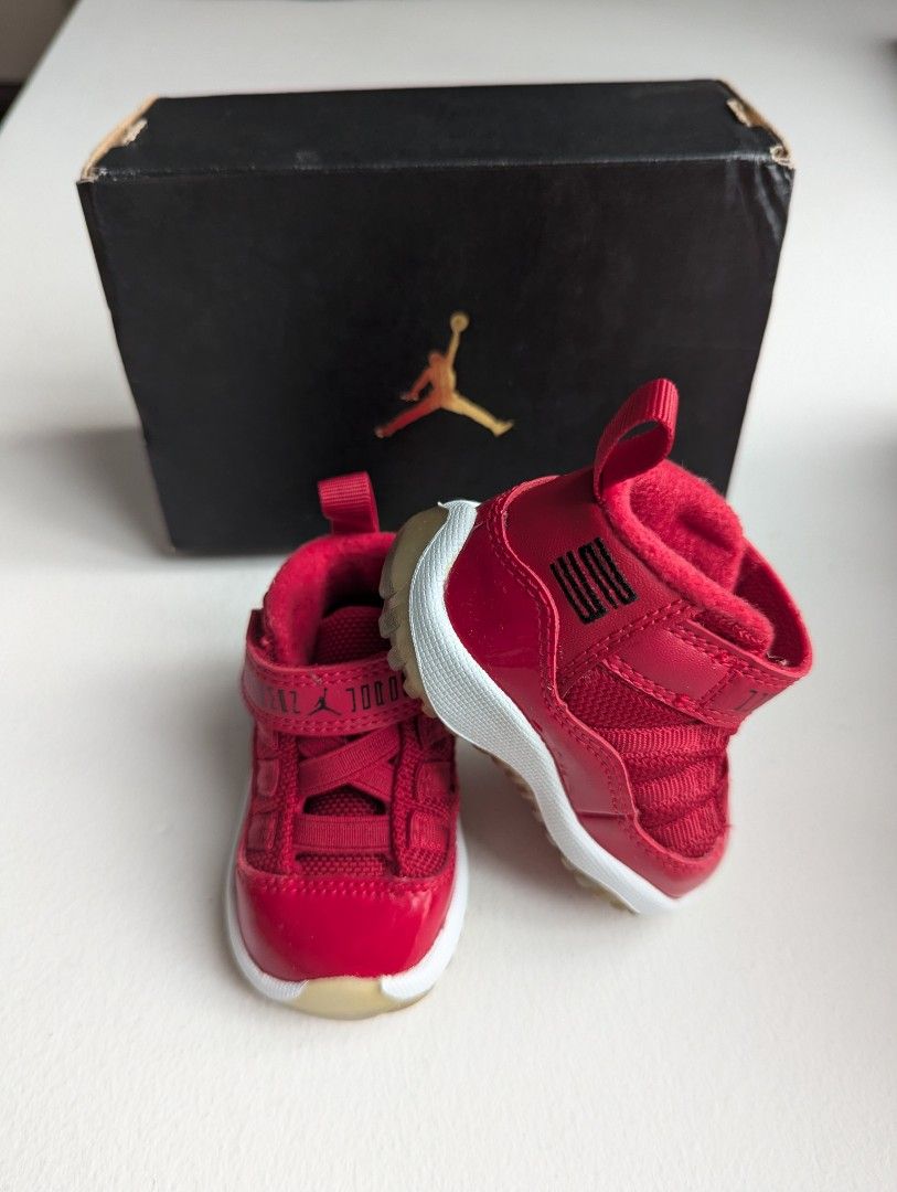 Nike Jordan 11 Retro Win Like 96 BT Size 2C Baby Toddler Kids