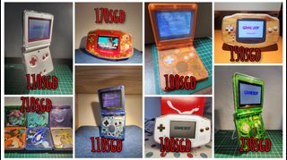 Gameboy pocket gbp modded with ips display and retro case | NOT gameboy ...