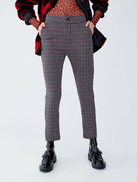 Pull Bear Trousers Tartan Pants Fesyen Wanita Pakaian Wanita Bawahan di Carousell