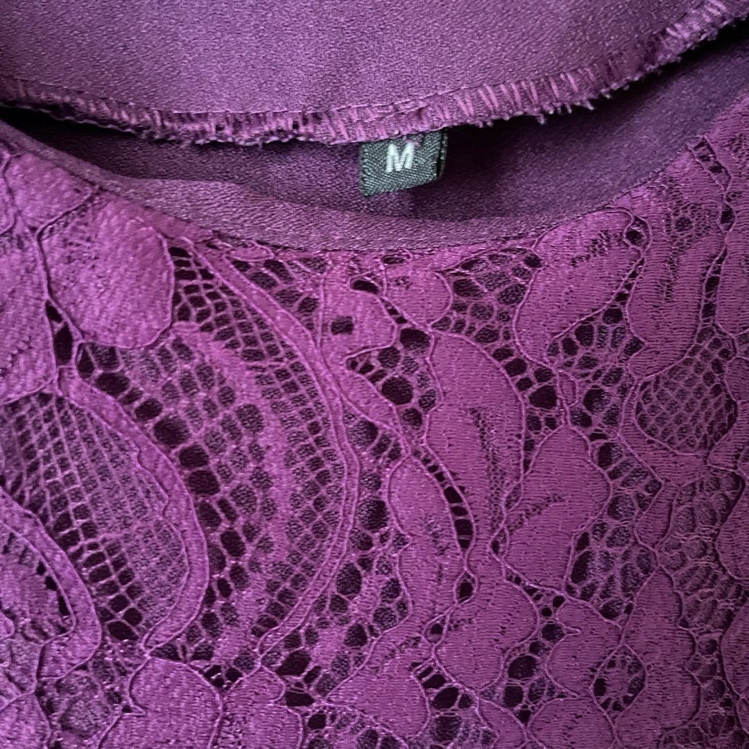 macy's purple blouses