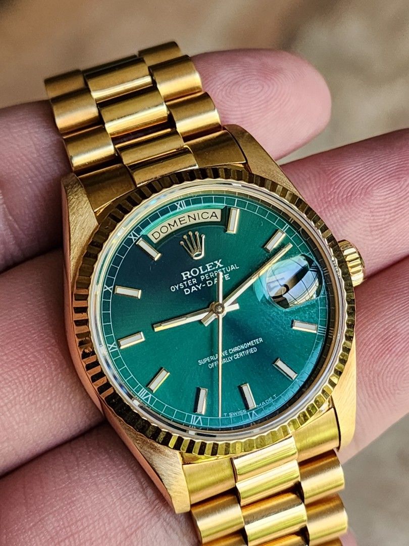 Rare Green Spanish Daydate Rolex