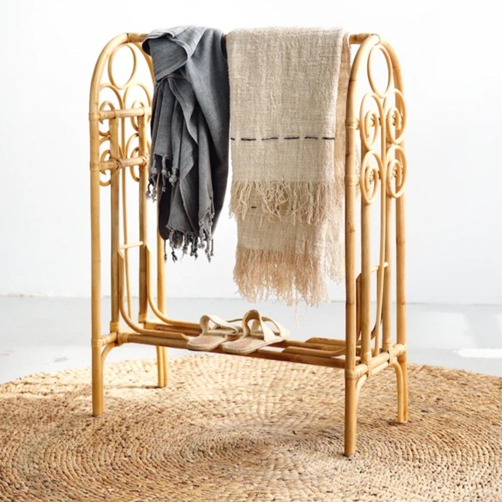 Rattan children clothing rack Babies Kids Baby Nursery Kids Furniture Kids Wardrobes Storage on Carousell
