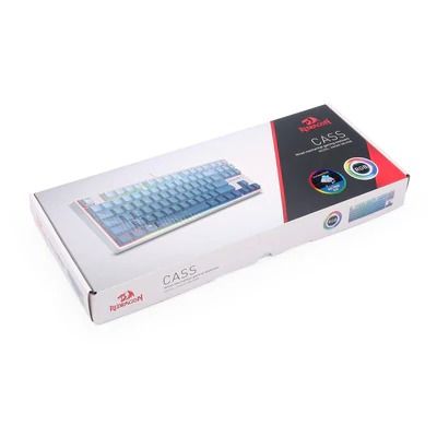 REDRAGON CASS RGB WIRED MECHANICAL GAMING KEYBOARD (DUST-PROOF BLUE ...