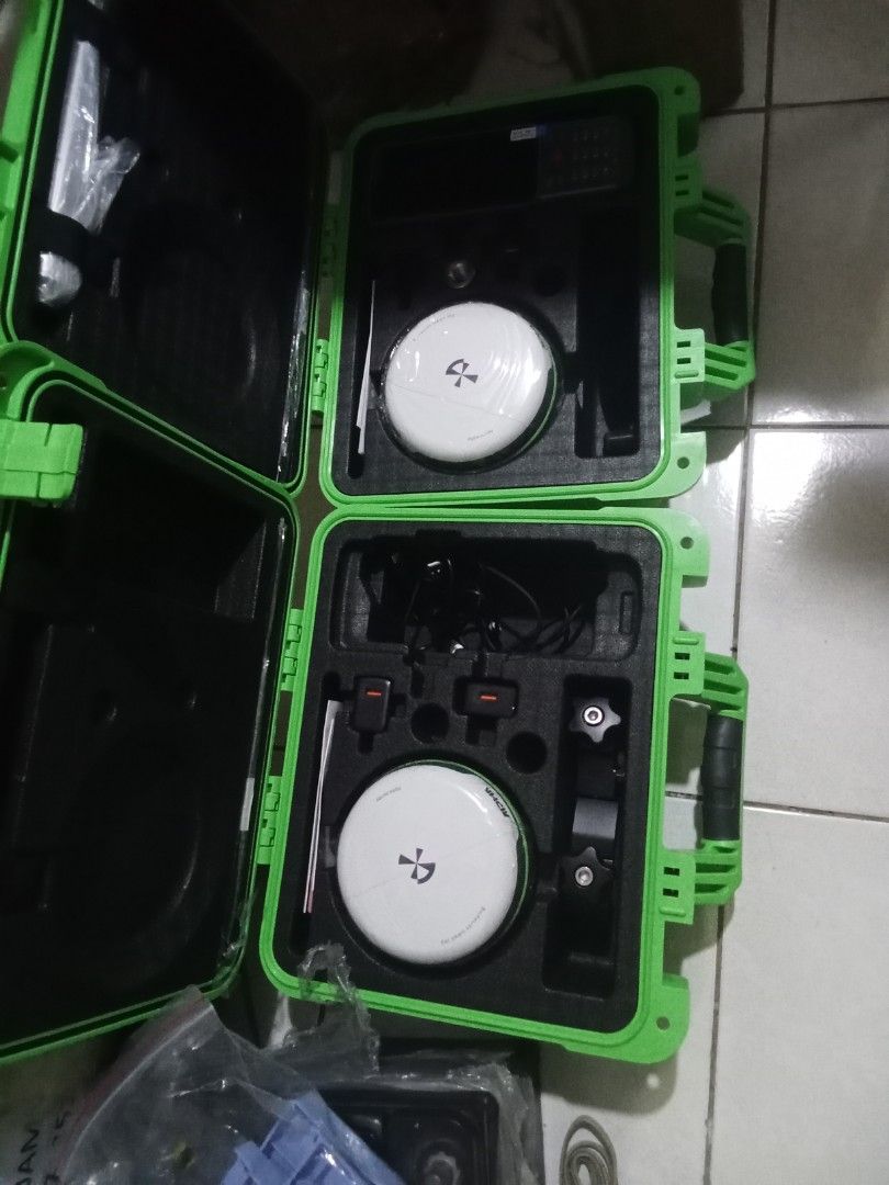 Rtk Alpha 5i Base and Rover (Category: Construction & Building Materials) located in Manila. Submitted by ecalnerjef66032 (Listing ID 1311309321, Image 3). Description: Rtk Alpha 5i Complete package Tripod Single lock Rtk alpha Pole Reflector vest dash Cleaner Rain cover Tribrach upper And lower Calibration certificate 1year warranty with Special freebies Company: Jammybox Bbc Geoinstrument address: Z square mall Del Monte Quezon city contact #: 
