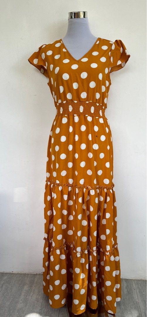 Shein Polka Maxi Dress (Category: Dresses) located in Rizal. Submitted by chicclicks (Listing ID 1311178351, Image 2). Description: .