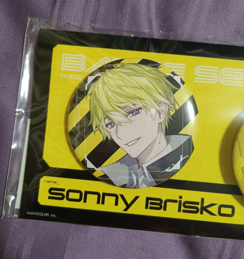 Sonny Brisko Noctyx 2nd Anniversary 缶バッジ Noctyx 2nd Anniversary】缶バッジセット｜にじさんじ