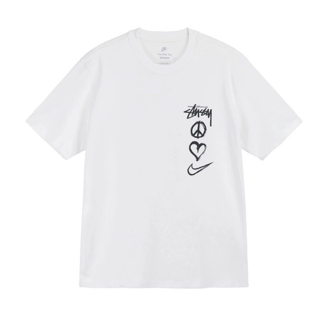 Stussy x Nike Men´s T-Shirt White