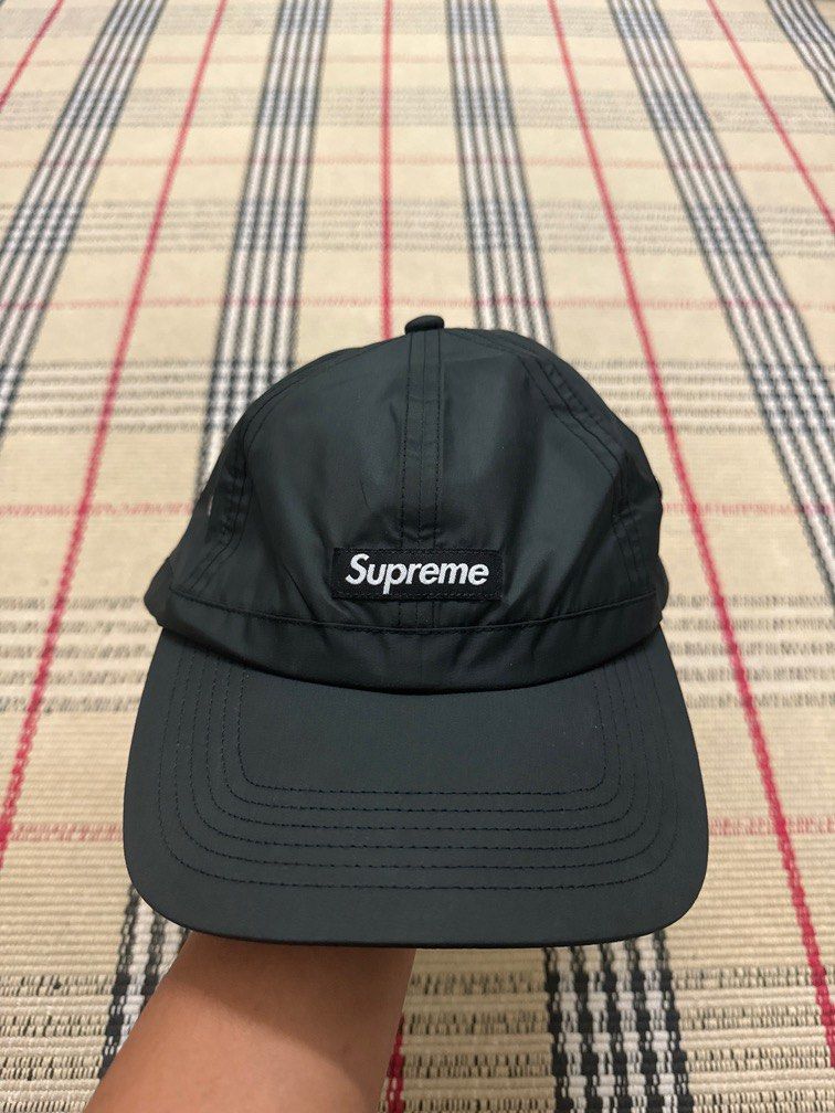 supreme Crown Band Nylon 6-Panel Black