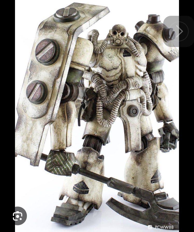 Three A 3A exclusive inspiration model Zaku gundam x Ashley wood