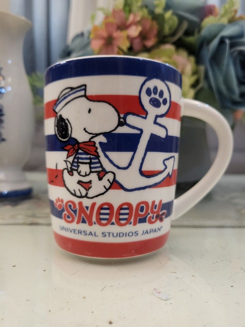 Universal Studios Japan Sailor Snoopy Mug (Category: Coffee & Tea Tableware) located in San Fernando. Submitted by jpmarketplace2023 (Listing ID 1311195703, Image 3). Description: 💚 All items are authentic from Japan. 💛 MOP: GCash (❌️ GCash Protect) 🩵 MOD: LBC only (❌️ S. Checkout, COD, COP) 💙 Meet-up: Vista Mall, San Fernando, Pampanga 💜 All items are on-hand. 🧡 First to pay gets the item first. ❤️ Breakable items are packed with care and 